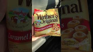 Werther’s Caramel Hard Candies Review food foodie foodreview viral trending like subscribe [upl. by Domph]