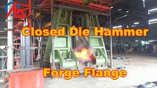 10 ton drop forge hammer [upl. by Sesiom]