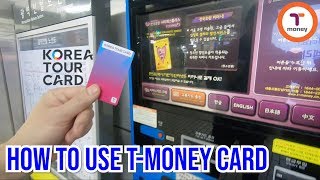 How to Use TMoney Card for Korean Public Transportation [upl. by Faubion]