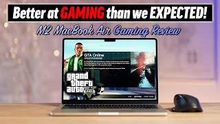 M2 MacBook Air ULTIMATE Gaming Review Budget AAA Gaming [upl. by Leikeze]