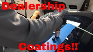 Dealership Coatings What Are They Are They Worth ItOr Garbage [upl. by Weisberg]