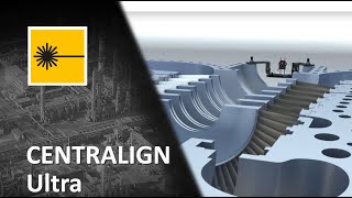 Turbine laser alignment with ROTALIGN Ultra by PRUFTECHNIK [upl. by Eannaj]