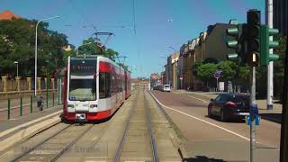 Straßenbahn Halle 2018 Linie 7 [upl. by Kiri]