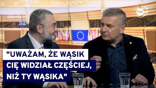 Jak wyglądałoby spotkanie Wąsika Obajtka i Suskiego Karski Ale ma pan wyobraźnię TVN24 [upl. by Ahsirkal]