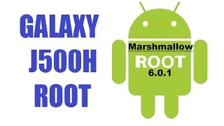 How To Root Samsung Galaxy J500H 601 Marshmallow  2016 [upl. by Yrolam]