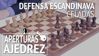 Aperturas de ajedrez 🔑  Celadas en la Defensa Escandinava [upl. by Culbertson]