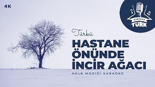 KARAOKE I Hastane Önünde İncir Ağacı I Sİ [upl. by Nilyad869]