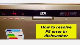 How To Fix The Westinghouse Dishwasher F5 Error Code Meaning Causes amp Solutions Smooth Fix [upl. by Mohandas]