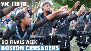 Boston Crusaders 2022  In The Lot  DCI Finals Week  Part 2 [upl. by Pax]