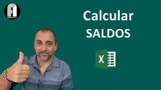 EXCEL CALCULAR SALDOS [upl. by Sweatt97]