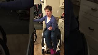 Wheelchair Basics  3 How to Remove QuickRelease Wheels [upl. by Ariahs89]