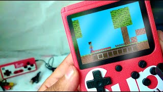 Unboxing Mini Consola Sup 400 VideoJuegos Retro  JhondPrincsS [upl. by Ansley638]