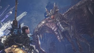 Monster Hunter World Kushala Daora Boss Fight 26 Solo  Longsword [upl. by Eillen]