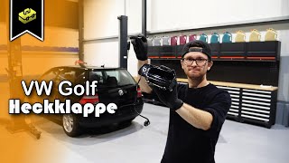 VW Golf 4 Heckschloss wechseln  Changing the VW Golf 4 rear lock  Tutorial  HD [upl. by Ruscher]