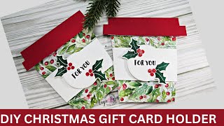 EASY Gift Card Holders  NO DIES NEEDED [upl. by Gervase383]