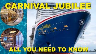 Carnival Jubilee 2024 Ship Overview  EVERYTHING YOU NEED TO KNOW [upl. by Amathist146]