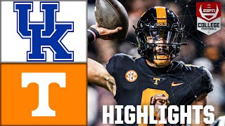 Kentucky Wildcats vs Tennessee Volunteers  Full Game Highlights  ESPN College Football [upl. by Noirb581]