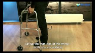 Walking frame with wheels [upl. by Sidonia]