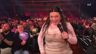 WINNERS PERFORMANCE Annika Wickihalder  Life Again ✨  Melodifestivalen 2025 [upl. by Dotson]