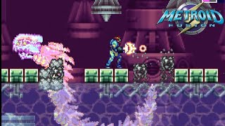 Metroid Fusion  Serris Boss Fight  Nintendo Switch Online [upl. by Trinetta25]