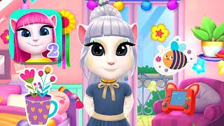 My Talking Angela 2 HoliSpring Update Gameplay Walkthrough Episode 241 [upl. by Ranzini]