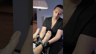 Ultra satisfying foot care ASMR massage relax pedicure spa nails [upl. by Notgnilra]