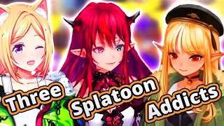 Flare・IRyS・Aki are Truly addicted Hectic Trizooka Splatoon Challenges Shiranui Flare不知火フレア [upl. by Jutta]