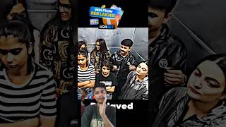 Lift prank by Rj Naved 😂 reaction 💯 funny moments lift prank [upl. by Gavan]