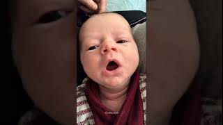 Baby sneezing cutebaby cutetoddler babytiktok sneeze entertainment baby toddler [upl. by Nodnnarb]