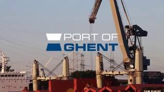 De haven van Gent in dertig seconden  Port of Ghent in 30 seconds [upl. by Xet]