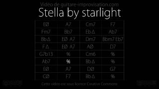 Stella by Starlight  Backing track [upl. by Aokek]