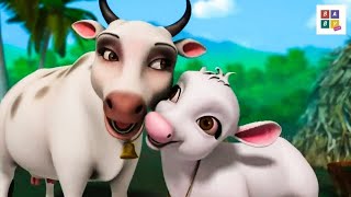 Gaiya Meri Aati Hai  Hindi Rhymes collection for Children  Infobells [upl. by Darrell]