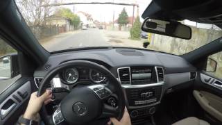 MercedesBenz ML350 CDI  W166  2014  POV Test Drive [upl. by Enytsirk]