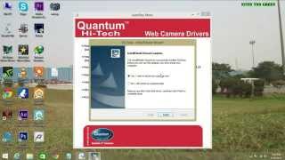 How to install drivers and set up Quantum QHM5008LM USB PC Webcam settings amp testing Part 2 [upl. by Neetsirk]