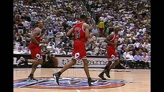 1998 NBA總決賽第六戰 （灌籃高手主題曲amp片尾曲配樂） 1998 NBA Finals Game 6 Slam Dunk BGM [upl. by Ahtilat]