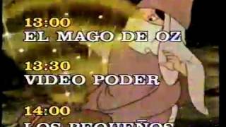 Programacion del canal 5 de televisa en los años 90s [upl. by Mitzl]