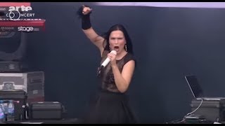 Tarja Turunen medley Tutankhamen  Ever Dream  The Riddler  Slaying The Dreamer Hell fest 2016 [upl. by Eidnyl]