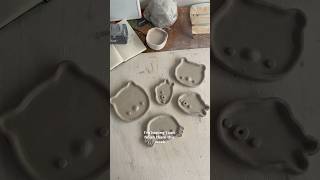 making zoo pal inspired ceramic animal plates [upl. by Llertrac]