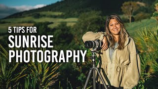 5 Sunrise Photography Tips [upl. by Waterman91]