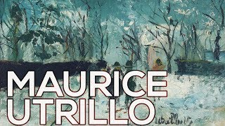 Maurice Utrillo A collection of 596 works HD [upl. by Vorfeld918]