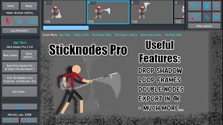 Sticknodes Pro Tutorial Useful tools to improve your Animation [upl. by Adnicul]