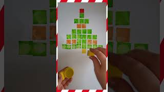 shorts Stampolines Christmas Tree Make  Learn to Count  Numberblocks [upl. by Fondea]