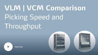 Vertical Lift Module and Vertical Carousel Module Part 3 Picking Speed amp Throughput [upl. by Nosduh415]