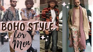 11 BOHEMIAN STYLE FOR MEN  BOHO OUTFITS  Style Guide 2020 [upl. by Karoline810]