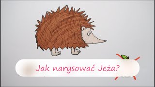 Jak narysować jeża [upl. by Enriqueta]