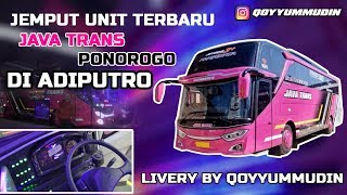 AMBIL UNIT JETBUS 3  TERBARU JAVA TRANS PONOROGO DI ADIPUTRO [upl. by Nnylarej]