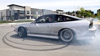 RB25Powered S13 240sx  From Drift Missile to Street Slayer [upl. by Ellekram]