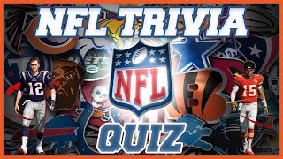 NFL TRIVIA QUIZ Can you make it to the END ZONE in this Football Trivia Quiz 🔥🔥 [upl. by Lamonica]