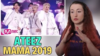 ATEEZ MAMA 2019 Performans Tepki  KPOP TEPKİ  KPOP REACTION  에이티즈 [upl. by Holmann]