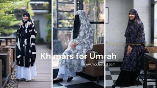 Khimar Hijab Styles for Every Occasion The Ultimate Guide for Umrah 2025  Modest Collection [upl. by Nonnelg]